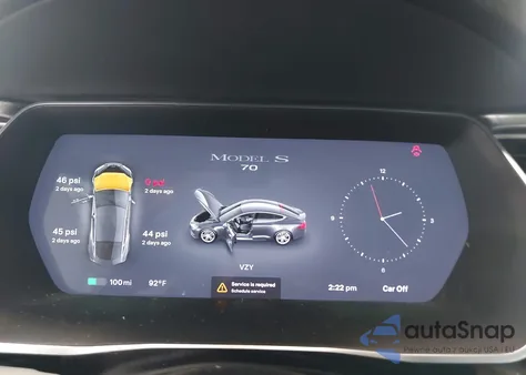 2015 Tesla Model S 60/70/85 из США, поврежденный, VIN 5YJSA1S12FF100404